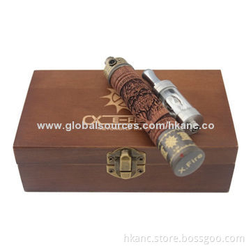 2014 Wooden E Cig x E-fire with 3.5mL Clearomizer for sales